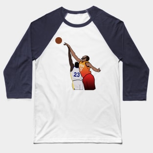 Rudy Gobert Block s Draymond Green - Utah Jazz Baseball T-Shirt